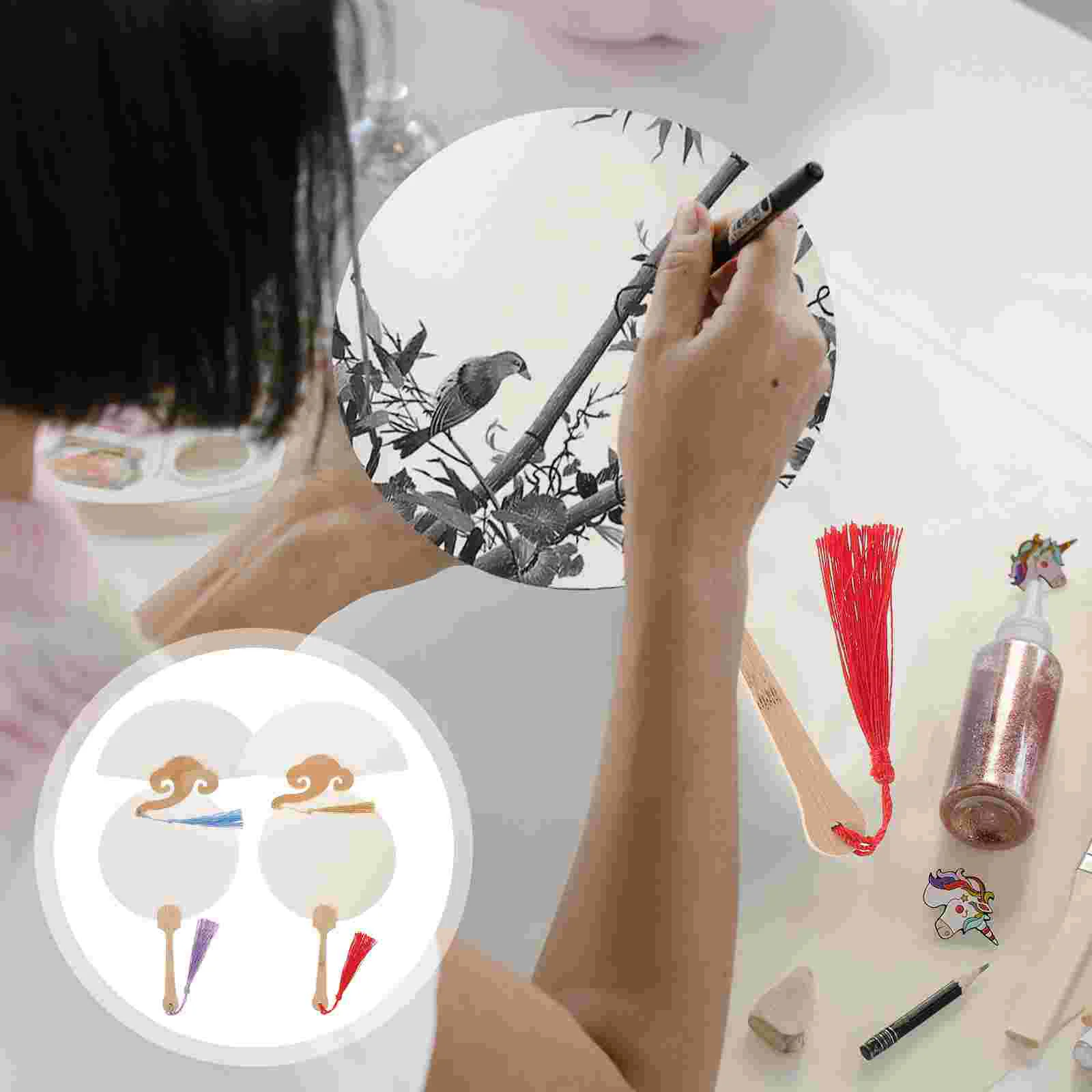 Handheld Fan 4Pcs Chinese Round Hand Fans Diy Blank Graffiti Fan Kids White Painting Drawing Fan Diy Paper Fans Materials
Handheld Fan 4Pcs Chinese Round Hand Fans Diy Blank Graffiti Fan Kids White Painting Drawing Fan Diy Paper Fans Materials