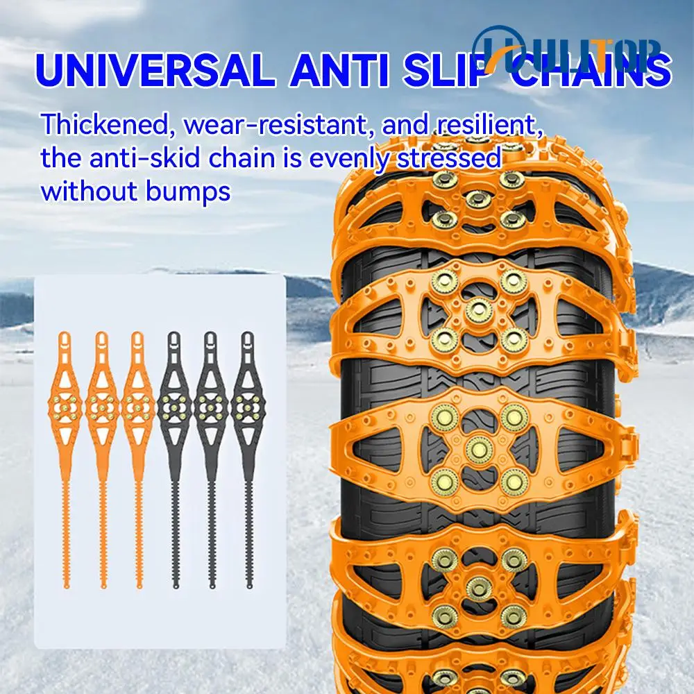 8/16PCS Auto Winter Snow Chains Anti-skid Chain Wheels Anti-freeze Chains For Trucks Off-road 165-235mm Tire Car Accessorise
8/16PCS Auto Winter Snow Chains Anti-skid Chain Wheels Anti-freeze Chains For Trucks Off-road 165-235mm Tire Car Accessorise