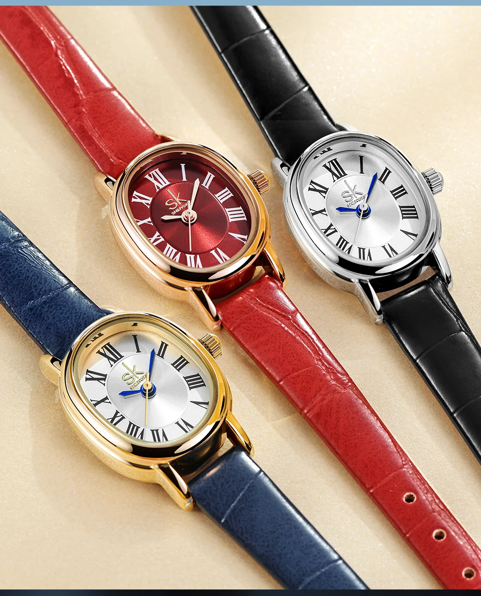 Shengke SK Elegant Woman Quartz Wristwatches Alloy Clock Buckle 3Bar Waterproof Fashion Casual Ladies Leather Watch Montre Femme Shengke SK Elegant Woman Quartz Wristwatches Alloy Clock Buckle 3Bar Waterproof Fashion Casual Ladies Leather Watch Montre Femme