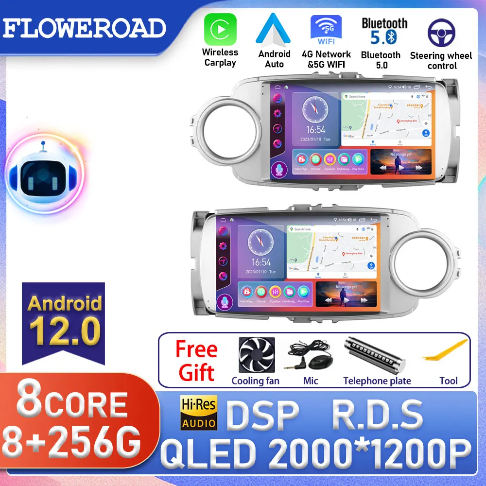 Car Radio Autoradio Android For Toyota Yaris 2012 - 2017 GPS Navigation Multimedia Player Carplay Stereo 2 Din DVD Head Unit
Car Radio Autoradio Android For Toyota Yaris 2012 - 2017 GPS Navigation Multimedia Player Carplay Stereo 2 Din DVD Head Unit