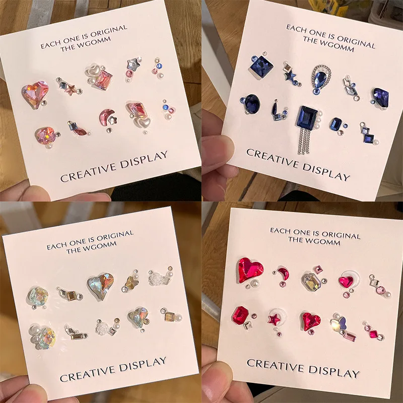 1 Box Mixed Color Heart Crystal Stone 3D Nail Art Flatback Rhinestone DIY Nail Art UV Glitter Manicure Decoration Accessories
1 Box Mixed Color Heart Crystal Stone 3D Nail Art Flatback Rhinestone DIY Nail Art UV Glitter Manicure Decoration Accessories