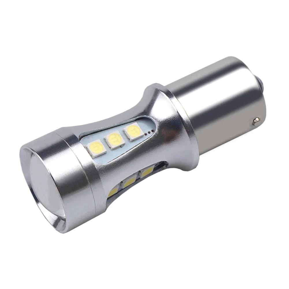 2pcs Universal Car Brake Light Reversing Light 1156 LED Indicator 12V 6000K White Aluminum Alloy Silver Car Turn Signal Accessor
2pcs Universal Car Brake Light Reversing Light 1156 LED Indicator 12V 6000K White Aluminum Alloy Silver Car Turn Signal Accessor