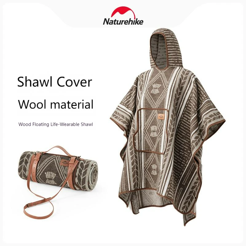 Naturehike Wool Cloak Shawl Outdoor Camping Portable Multi-Functional Warm Blanket Quilt Cover Blanket Wearable Shawl
Naturehike Wool Cloak Shawl Outdoor Camping Portable Multi-Functional Warm Blanket Quilt Cover Blanket Wearable Shawl