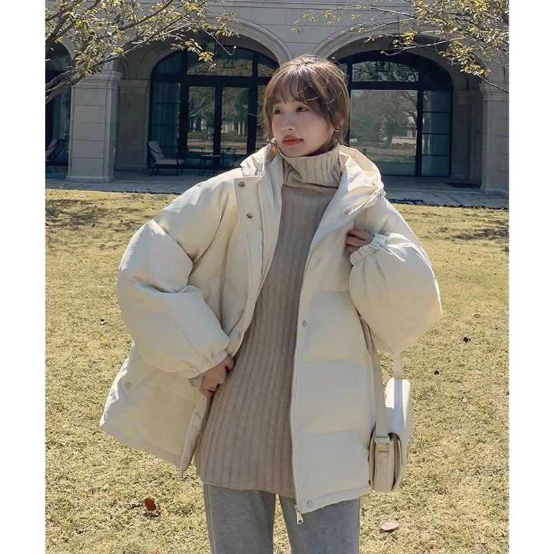 Women White Down Parka Jacket Hooded Winter Waterproof Thickening Warm Duck Feather Down Female Puffer Coat Outwear Tops
Women White Down Parka Jacket Hooded Winter Waterproof Thickening Warm Duck Feather Down Female Puffer Coat Outwear Tops