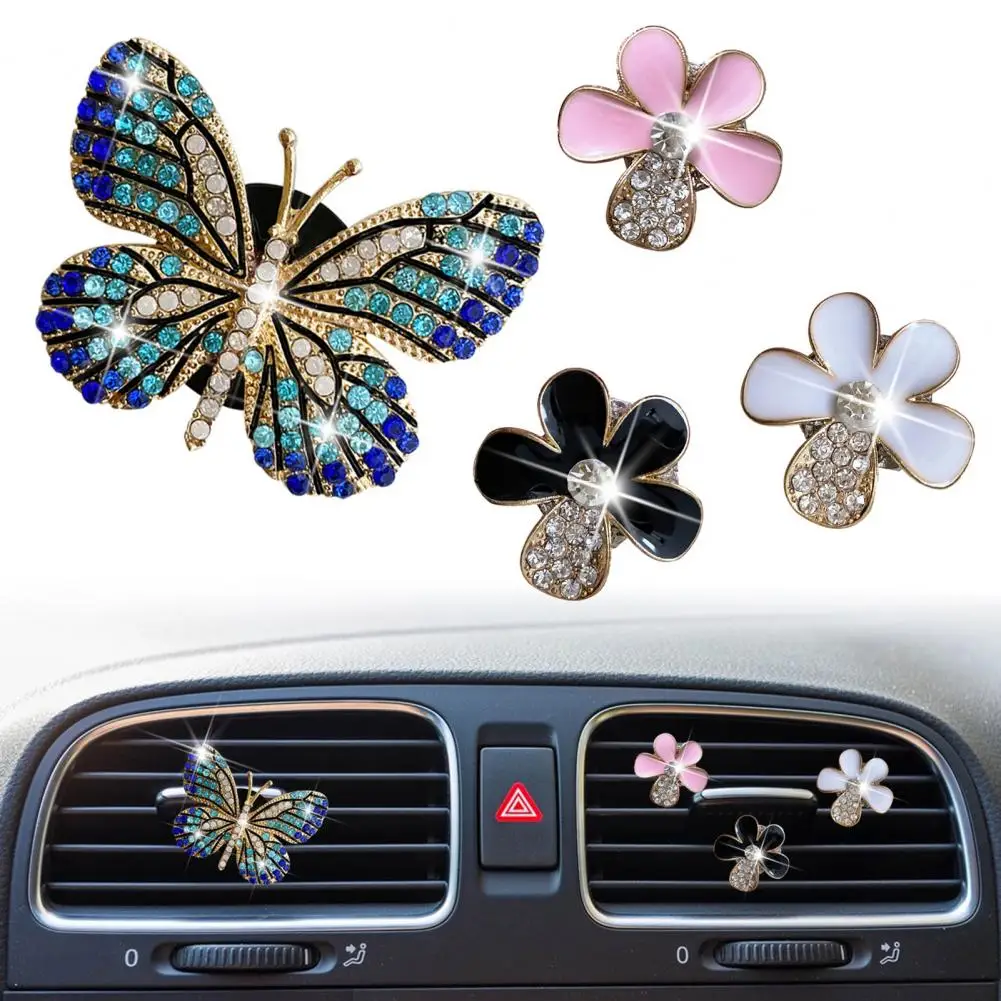Exquisite Car Decoration Sparkling Rhinestone Butterfly Car Perfume Holder A Stylish Accessory for A Relaxing Beautiful Car
Exquisite Car Decoration Sparkling Rhinestone Butterfly Car Perfume Holder A Stylish Accessory for A Relaxing Beautiful Car