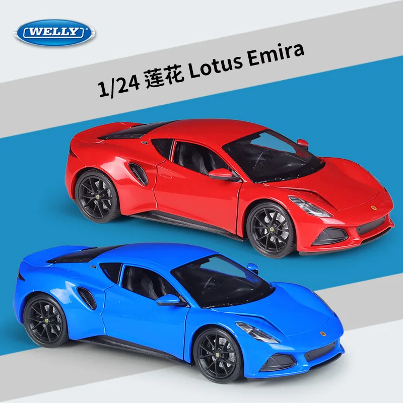 New WELLY 1:24 Lotus Emira Sports Car Model Simulation Alloy Finished Products Toys Cars Model Gifts Decoration Gift for Boys
New WELLY 1:24 Lotus Emira Sports Car Model Simulation Alloy Finished Products Toys Cars Model Gifts Decoration Gift for Boys