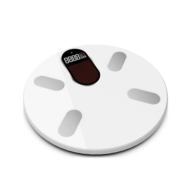 

Цифровые умные весы для ванной комнаты с поддержкой Bluetooth, точные измерения для здоровья дома, фитнеса и веса, 1 шт.