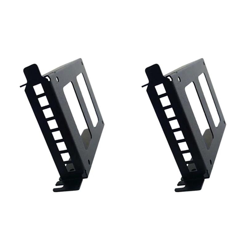 

2X PCI Slot 2.5Inch IDE/SATA/SSD/HDD Rear Panel Mount Bracket Hard Drive Adapter Tray With Half-Height Profile Bracket