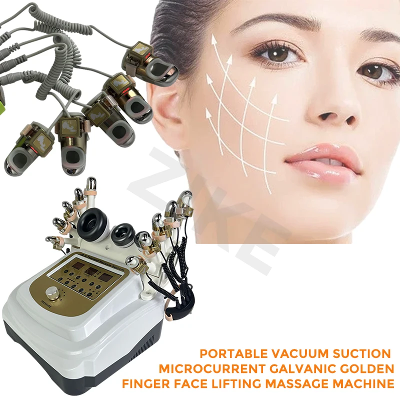 Portable Body Massage Vacuum Microcurrent Galvanic Golden Finger EMS Facial Tightening Body Heat Therapy Beauty Device
Portable Body Massage Vacuum Microcurrent Galvanic Golden Finger EMS Facial Tightening Body Heat Therapy Beauty Device