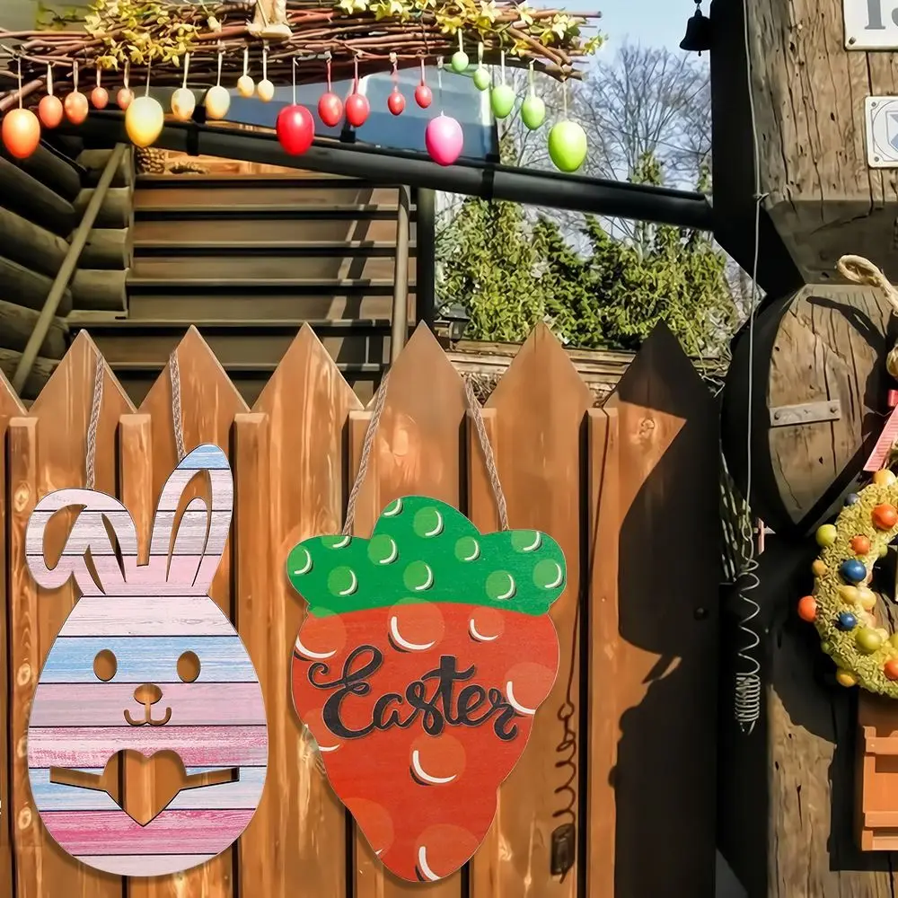 Подвеска в форме яйца, счастливая Пасхальная морковка, морковь, кролик, симпатичная Пасхальная дверь, ограда 
Подвеска в форме яйца, счастливая Пасхальная морковка, морковь, кролик, симпатичная Пасхальная дверь, ограда