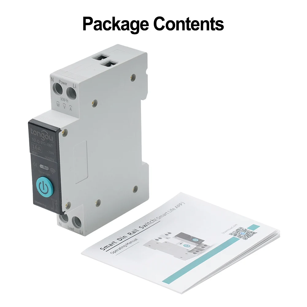 Wifi Smart Circuit Breaker 10-63A Din Rail Tuya Home Remote Control TO-Q-SY1 Switch For Remoting Timing telecont Intelligent
Wifi Smart Circuit Breaker 10-63A Din Rail Tuya Home Remote Control TO-Q-SY1 Switch For Remoting Timing telecont Intelligent