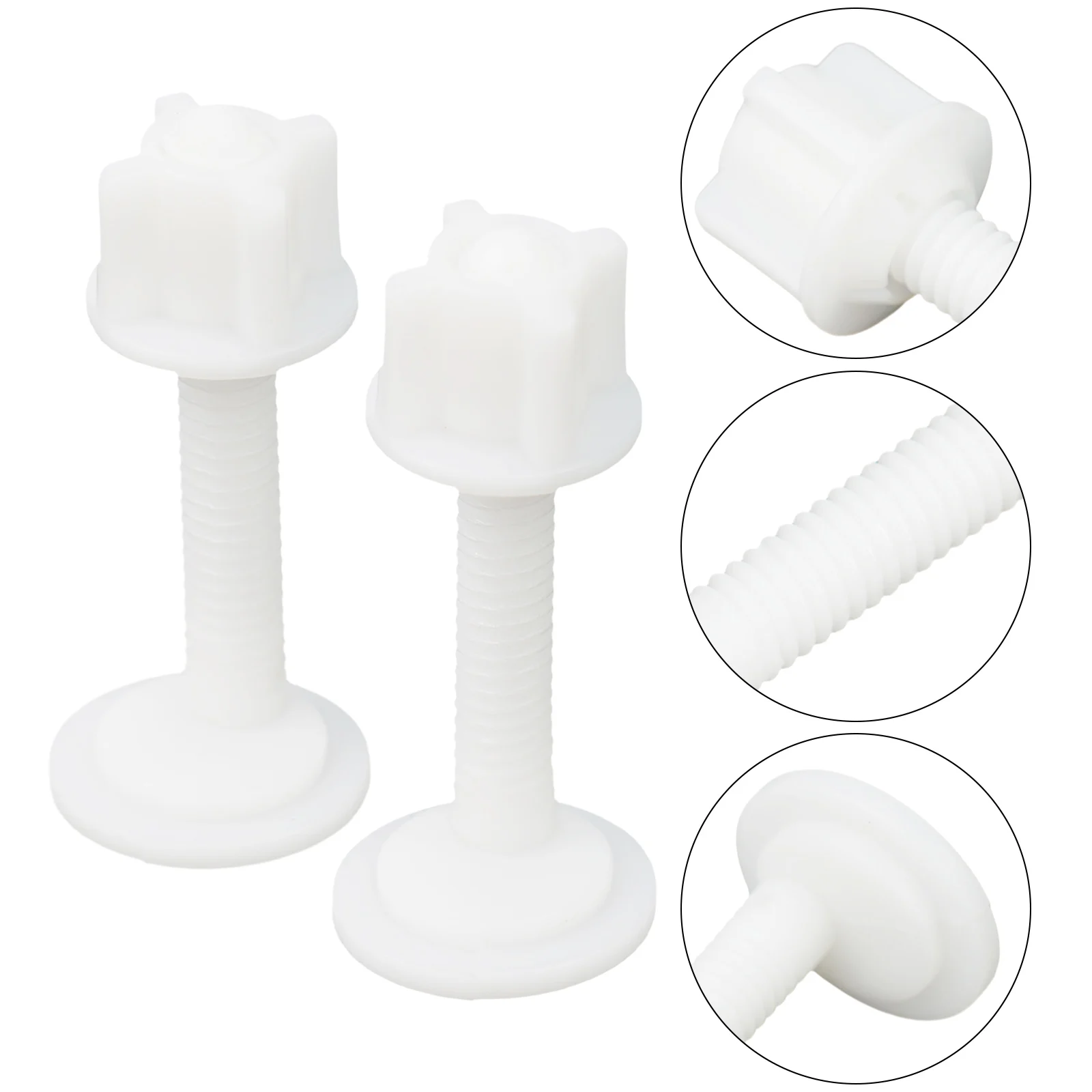 Brand New High Quality Toilet Repair Screws Rubber Smooth Surface Good Strength 2 Pcs A/B/C/D Easy Installation
Brand New High Quality Toilet Repair Screws Rubber Smooth Surface Good Strength 2 Pcs A/B/C/D Easy Installation