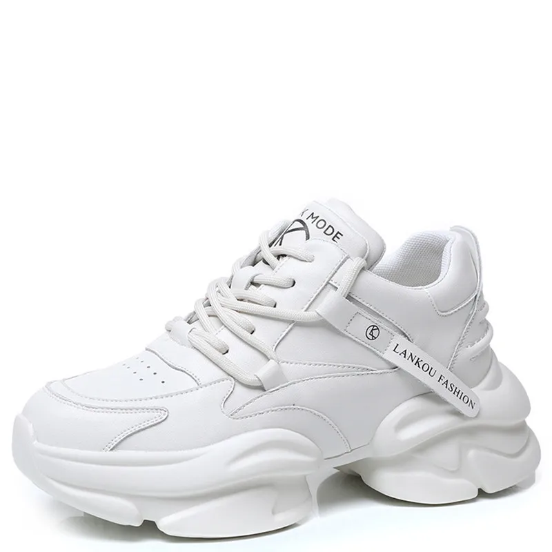 Genuine Leather Women's Chunky Running Shoes Sneakers Athletic Sports Sneakers Zaptillas Deporte MujerTracking Shoes
Genuine Leather Women's Chunky Running Shoes Sneakers Athletic Sports Sneakers Zaptillas Deporte MujerTracking Shoes