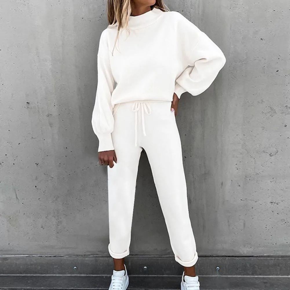 Daily Commuting Wind Sweatshirt Suit Sweatshirt Suit Casual High Collar Long Sleeve Solid Color Sweatshirt Set
Daily Commuting Wind Sweatshirt Suit Sweatshirt Suit Casual High Collar Long Sleeve Solid Color Sweatshirt Set