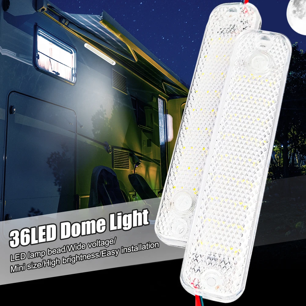 1/2PCS 36LED 12V-85V Car Interior Light Auto Dome Roof Ceiling Reading Light With Independent Switch For Car RV Truck Marine
1/2PCS 36LED 12V-85V Car Interior Light Auto Dome Roof Ceiling Reading Light With Independent Switch For Car RV Truck Marine