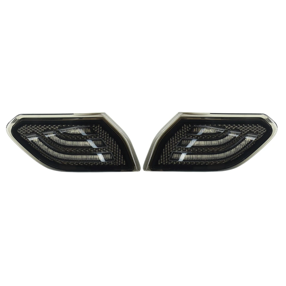 Black LED Turn Light Side Marker Front Fender Turn Signal Lamps for Jeep Wrangler JL Gladiator
Black LED Turn Light Side Marker Front Fender Turn Signal Lamps for Jeep Wrangler JL Gladiator
