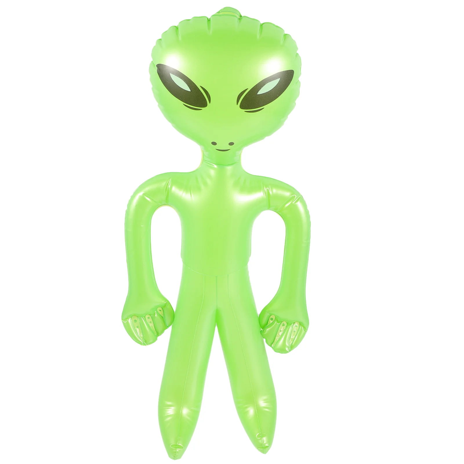 

Green Alien Inflatable Halloween Martian Prop Ufo Aliens Birthday Party Favor Haunted House Decor