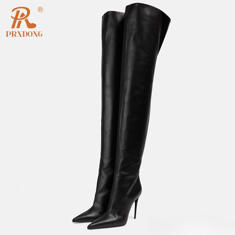 PRXDONG Ins New Sexy Thin High Heels Autumn Winter Warm Over The Knee Boots Pointed Toe Black Dress Party Lady Long Boots 35-43
PRXDONG Ins New Sexy Thin High Heels Autumn Winter Warm Over The Knee Boots Pointed Toe Black Dress Party Lady Long Boots 35-43