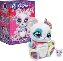Original Peek-A-Roo Electronic Plush Interactive Children's Toys 150 Sounds & Actions Painbow Panda and Baby Toys for Girls Gift
Original Peek-A-Roo Electronic Plush Interactive Children's Toys 150 Sounds & Actions Painbow Panda and Baby Toys for Girls Gift