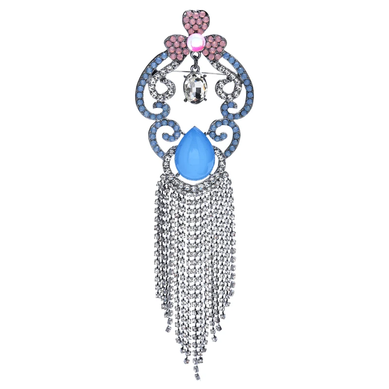 Wuli&baby Luxury Tassel Flower Brooches For Women Unisex Shining Palace Style Party Office Brooch Pins Gifts
Wuli&baby Luxury Tassel Flower Brooches For Women Unisex Shining Palace Style Party Office Brooch Pins Gifts