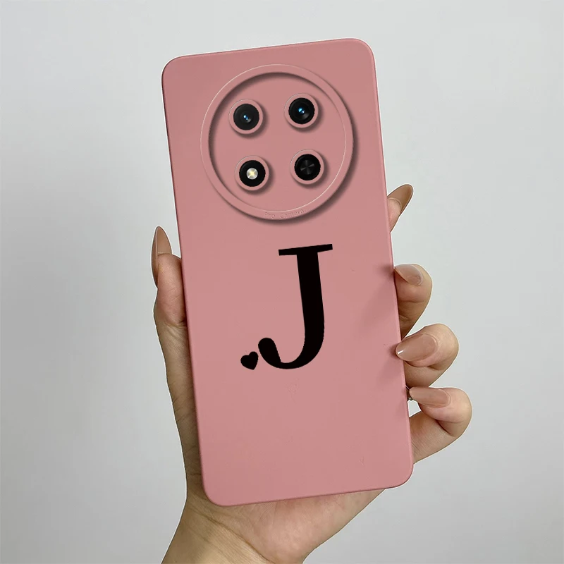 حافظة لهاتف Honor X9c حافظة هاتف Honor X9C 5G HonorX9c X 9c حافظات لطيفة بأحرف أولية مربعة من السيليكون غطاء خلفي للصدمات Fundas 137 حافظة لهاتف Honor X9c حافظة هاتف Honor X9C 5G HonorX9c X 9c حافظات لطيفة بأحرف أولية مربعة من السيليكون غطاء خلفي للصدمات Fundas