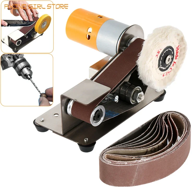Electric Belt Sander Machine Multifunctional Knife Sharpener Wood Edges Polishing Grinder Belt Disc Grinder Abrasive Power Tool
Electric Belt Sander Machine Multifunctional Knife Sharpener Wood Edges Polishing Grinder Belt Disc Grinder Abrasive Power Tool