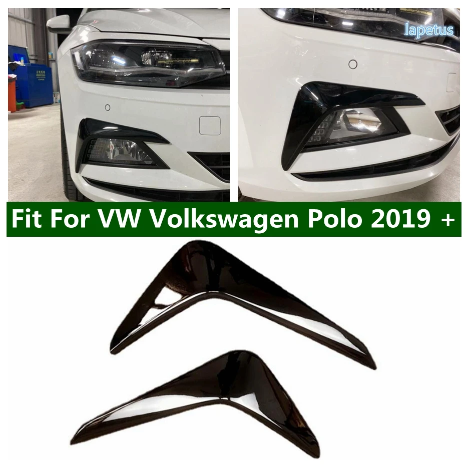 Front Head Bumper Fog Lights Lamps Decor Panel Cover Trim For VW Volkswagen Polo 2019 - 2023 Black Exterior Modified Accessories
Front Head Bumper Fog Lights Lamps Decor Panel Cover Trim For VW Volkswagen Polo 2019 - 2023 Black Exterior Modified Accessories