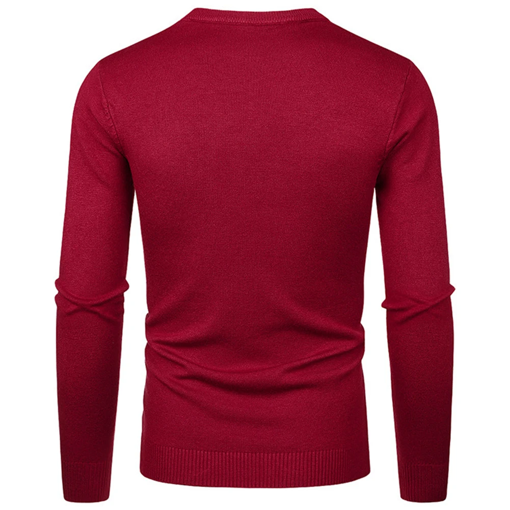 Fashionable Men Sweater Jumper Solid Color Knit Top with O Neck and Long Sleeve Suitable for Work and Casual
Fashionable Men Sweater Jumper Solid Color Knit Top with O Neck and Long Sleeve Suitable for Work and Casual
