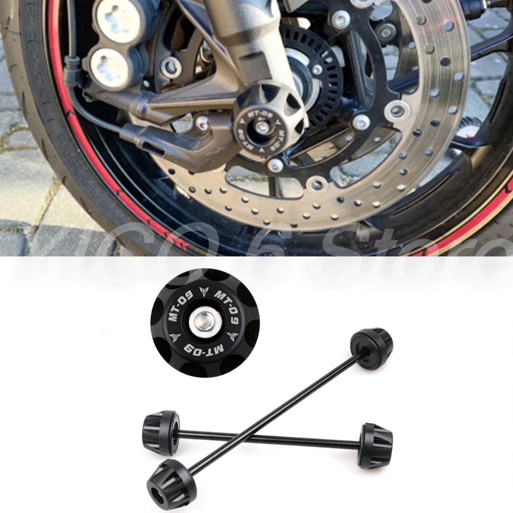 For Yamaha MT 09 FZ09 FJ09 MT09 MT-09 TRACER 2017-2021 Motorcycle Front And Rear Wheel Fork Axle Sliders Cap Crash Protector
For Yamaha MT 09 FZ09 FJ09 MT09 MT-09 TRACER 2017-2021 Motorcycle Front And Rear Wheel Fork Axle Sliders Cap Crash Protector