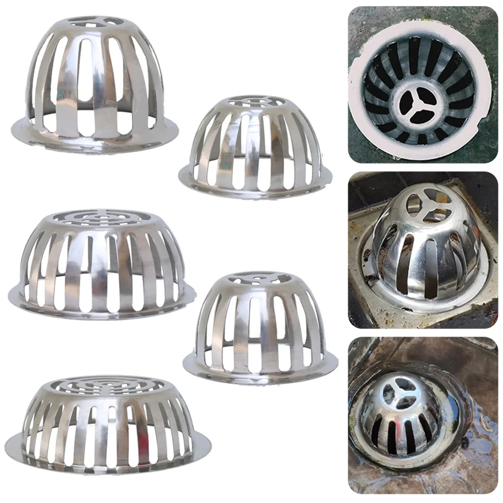 1 Pc Stainless-Steel Floor Drain 75/82/100/125/178mm Drain Pipe Filter Anti-Clogging Leaf Strainer Sink Floor Drain
1 Pc Stainless-Steel Floor Drain 75/82/100/125/178mm Drain Pipe Filter Anti-Clogging Leaf Strainer Sink Floor Drain