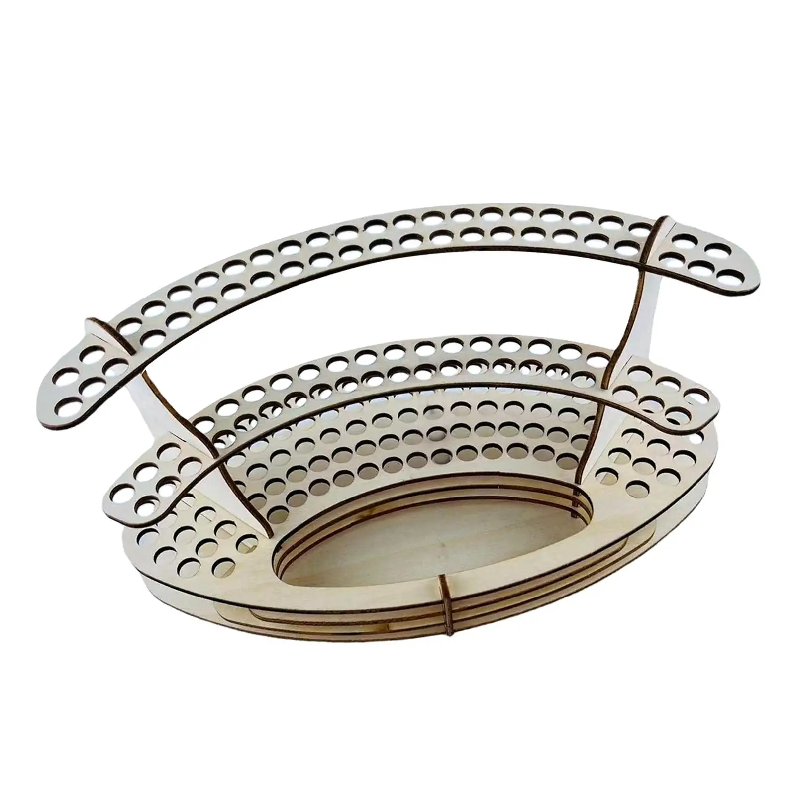 Деревянная подставка для карандашей и кистей с 140 отверстиями 
Деревянная подставка для карандашей и кистей с 140 отверстиями