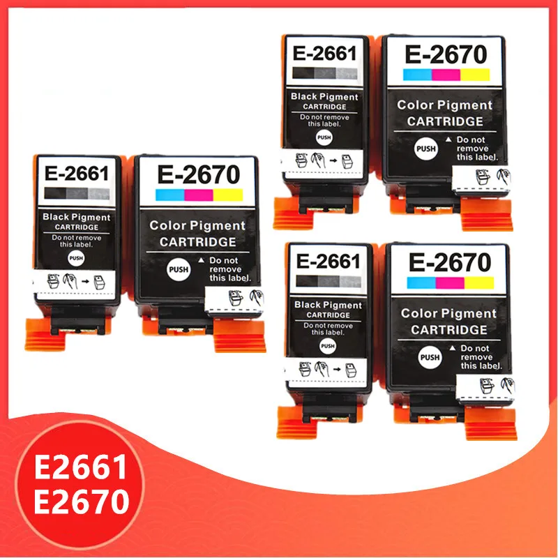 Compatible Ink Cartridge For Epson T2661 T2670 2661 2670 T266 266 T267 For Epson Workforce WF-100W WF100W WF‑110W Printer
Compatible Ink Cartridge For Epson T2661 T2670 2661 2670 T266 266 T267 For Epson Workforce WF-100W WF100W WF‑110W Printer