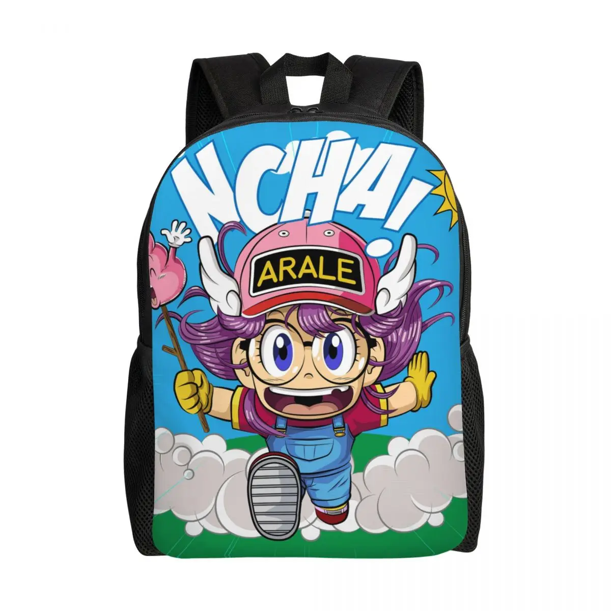 Рюкзак Dr. Slump с 3D принтом для девочек и мальчиков Arale Norimaki Аниме Манга школьные дорожные сумки для колледжа сумка для книг подходит для 15-дюймового ноутбука
Рюкзак Dr. Slump с 3D принтом для девочек и мальчиков Arale Norimaki Аниме Манга школьные дорожные сумки для колледжа сумка для книг подходит для 15-дюймового ноутбука