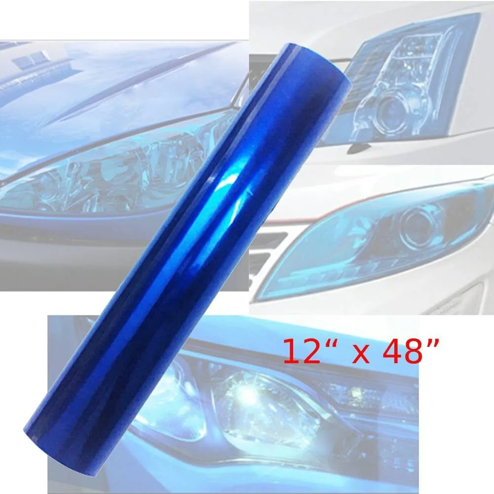 Wrap Lamp Film 120*30CM 12x48\" Inch Blue Film Headlight Light Overlay Sheet Tint Vinyl Brand New High Quality
Wrap Lamp Film 120*30CM 12x48\" Inch Blue Film Headlight Light Overlay Sheet Tint Vinyl Brand New High Quality