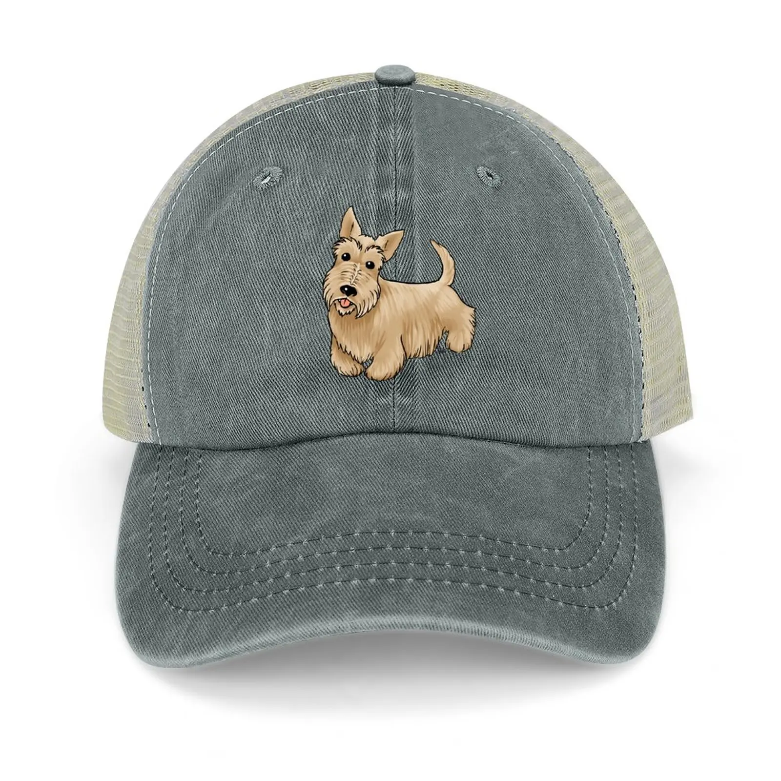 

Scottish Terrier - Wheaten Cowboy Hat Trucker Hat Snap Back Hat Golf Caps For Men Women'S