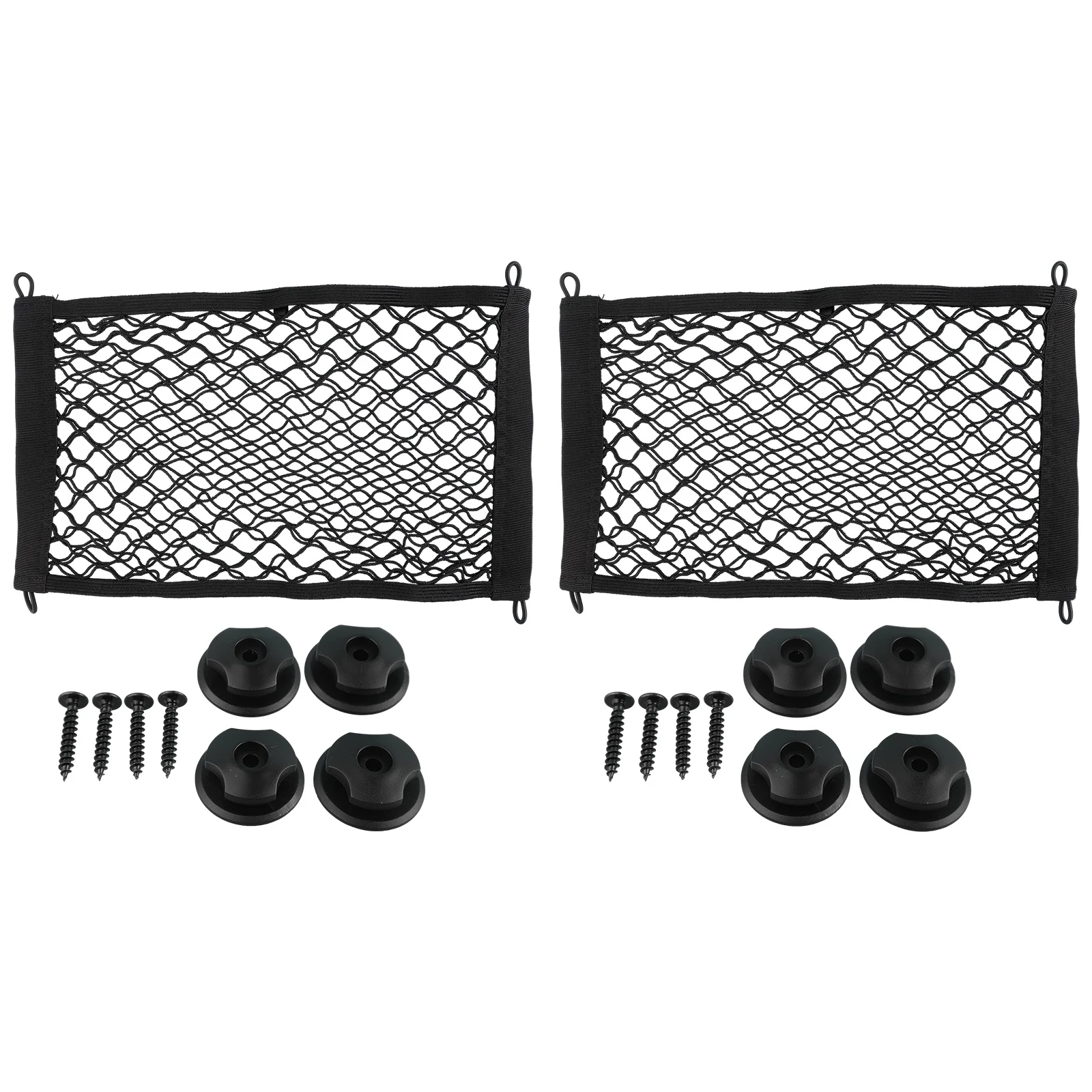 Car Parts Cargo Nets Car Truck 2pcs/set 45x25cm/17.71x9.84inch Car Stretchable Elastic Storage Hook Nylon Pocket
Car Parts Cargo Nets Car Truck 2pcs/set 45x25cm/17.71x9.84inch Car Stretchable Elastic Storage Hook Nylon Pocket
