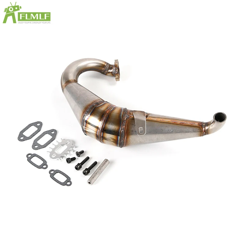 

23CC 26CC 29CC 30.5CC 32CC 36CC 45CC Engines Stainless Steel Exhaust Pipe for 1/5 Losi 5ive T ROFUN ROVAN LT KM X2 Rc Car Parts