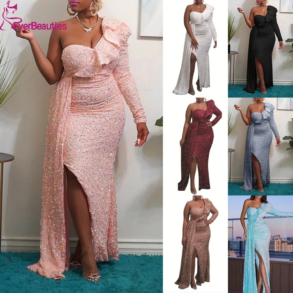 Vestidos De Gala Glitter Sequin Prom Dresses Mermaid Vestidos Para Eventos Especiales Long Sleeves Party Dress for Women
Vestidos De Gala Glitter Sequin Prom Dresses Mermaid Vestidos Para Eventos Especiales Long Sleeves Party Dress for Women