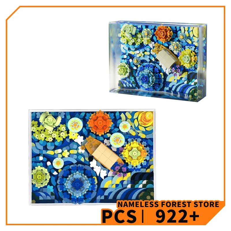 Starry Sky Flower Micro Bricks Plastic Model Night Bouquet MOC Building Blocks Children Toys Romantic Girl Gifts Home Decoration
Starry Sky Flower Micro Bricks Plastic Model Night Bouquet MOC Building Blocks Children Toys Romantic Girl Gifts Home Decoration