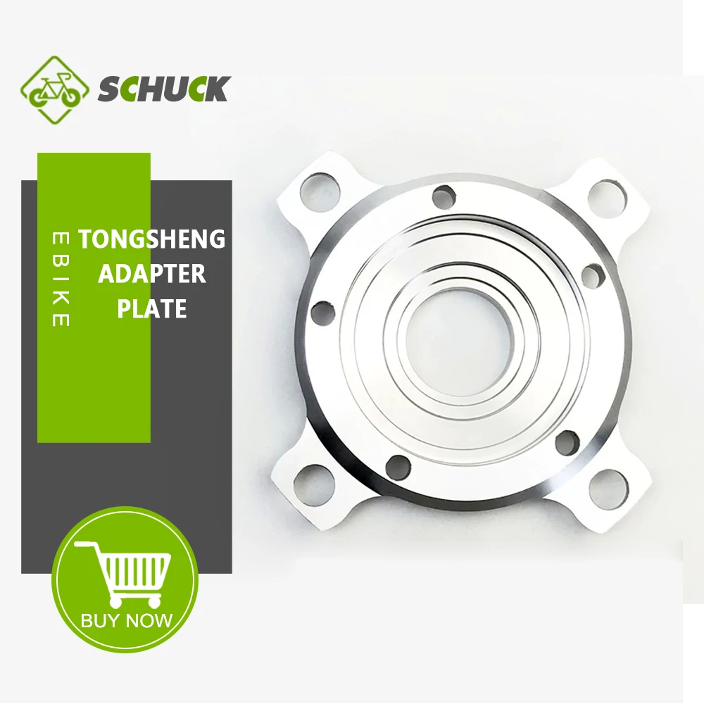 Tongsheng Ebike Adapter Plate with 30T 32T 34T 36T 38T 46T 52T Tooth Plate Use for Electric Moutain Bicycle Silver Chainwheel
Tongsheng Ebike Adapter Plate with 30T 32T 34T 36T 38T 46T 52T Tooth Plate Use for Electric Moutain Bicycle Silver Chainwheel