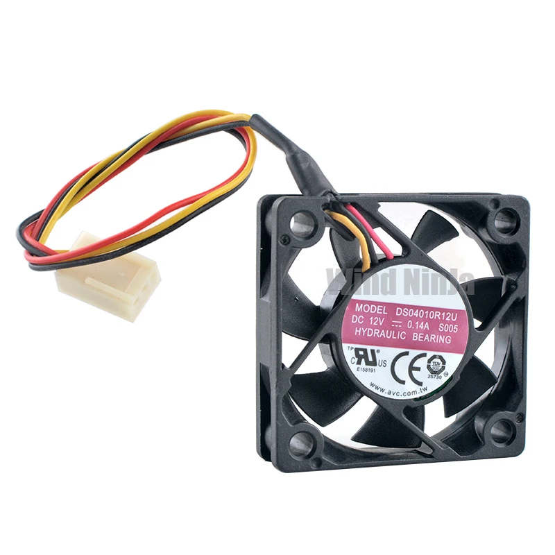 

DS04010R12U 4cm 40mm fan 40x40x10mm DC12V 0.14A (0.03A) 4500rpm quiet cooling fan for North South Bridge motherboard CPU