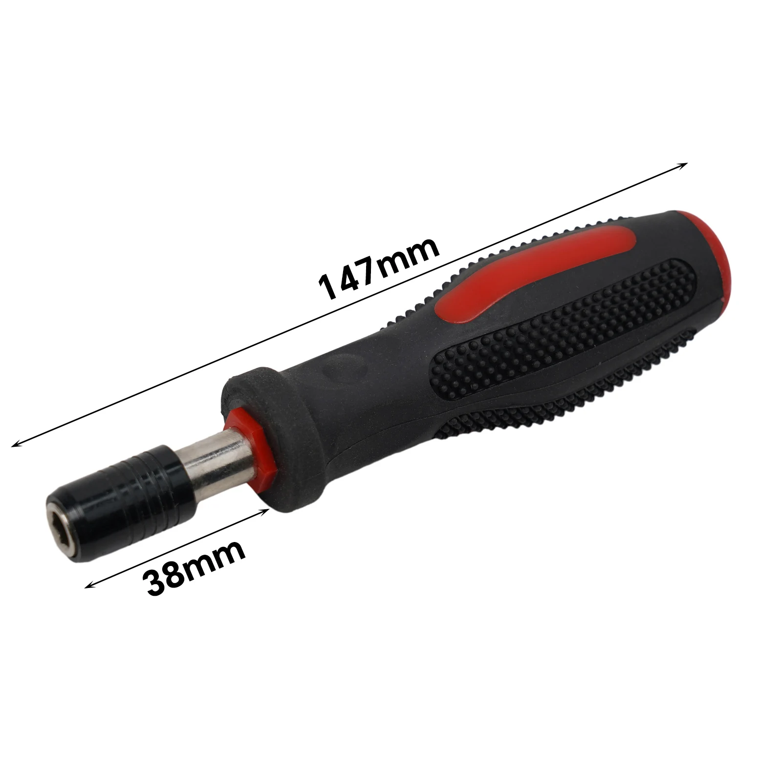 Screwdriver Handle Comfortable Grip Magnetic Connecting Rod 1/4 Adapter Ideal Tool for DIY and Appliance Repairs Red Black
Screwdriver Handle Comfortable Grip Magnetic Connecting Rod 1/4 Adapter Ideal Tool for DIY and Appliance Repairs Red Black
