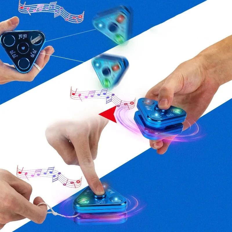 Triangular Luminous YO-YO Fidget Spinner ADHD Hand Spinner Toys Tool Anxiety Stress Relief Toys EDC Outdoor Toys
Triangular Luminous YO-YO Fidget Spinner ADHD Hand Spinner Toys Tool Anxiety Stress Relief Toys EDC Outdoor Toys