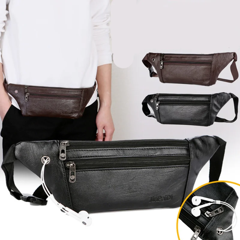 

men Chest Bags mens Fashion waist packs wallet Runner Waist Bum Bag cross body bag woman black fanny pack coin purse bentoy