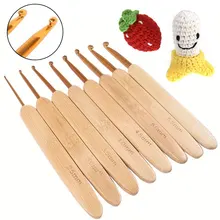 1PC/1Set Bamboo Crochets Oxidized Metal Head Knitting Needles Set Crochet for Weave Sewing Needles Tool Accessories 
1PC/1Set Bamboo Crochets Oxidized Metal Head Knitting Needles Set Crochet for Weave Sewing Needles Tool Accessories