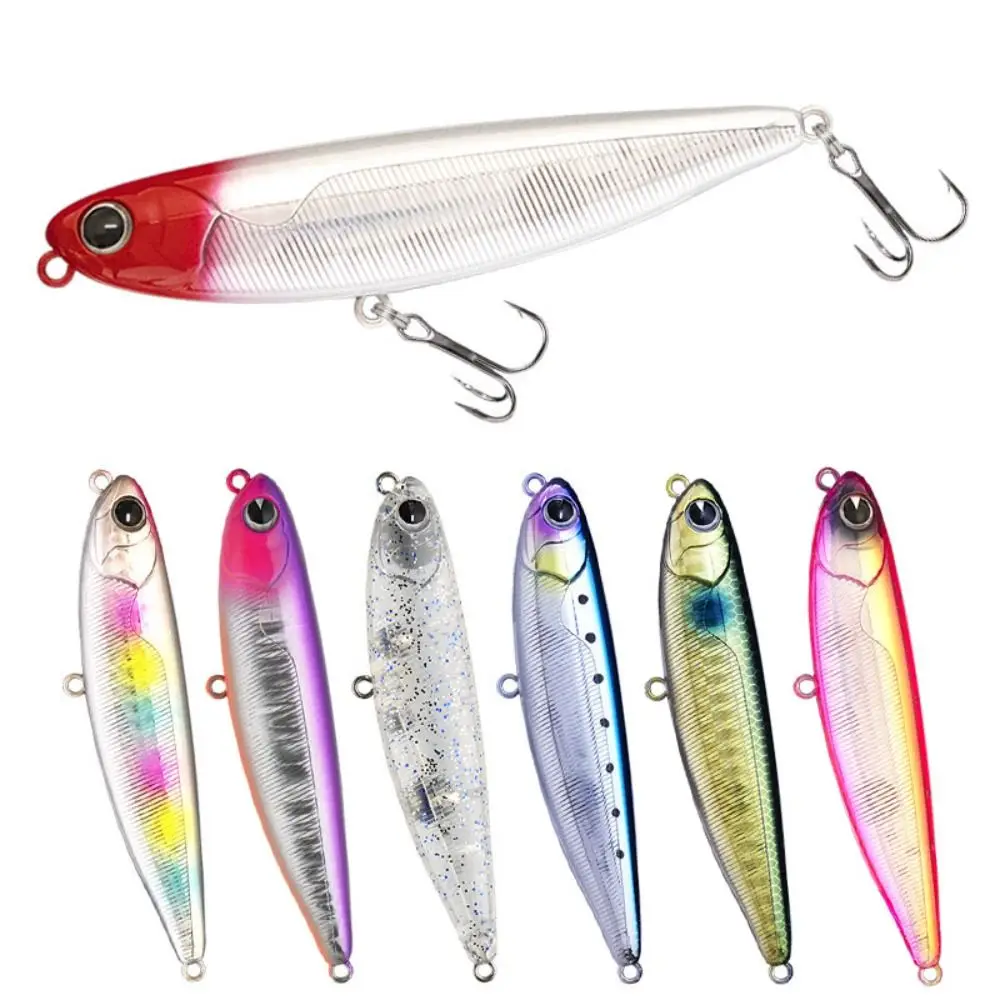 Fishing Wobblers Pencil Lure VMC Treble Hook Bass Fishing Lure Mini Pike Lure for Fishing Outdoor Sports
Fishing Wobblers Pencil Lure VMC Treble Hook Bass Fishing Lure Mini Pike Lure for Fishing Outdoor Sports