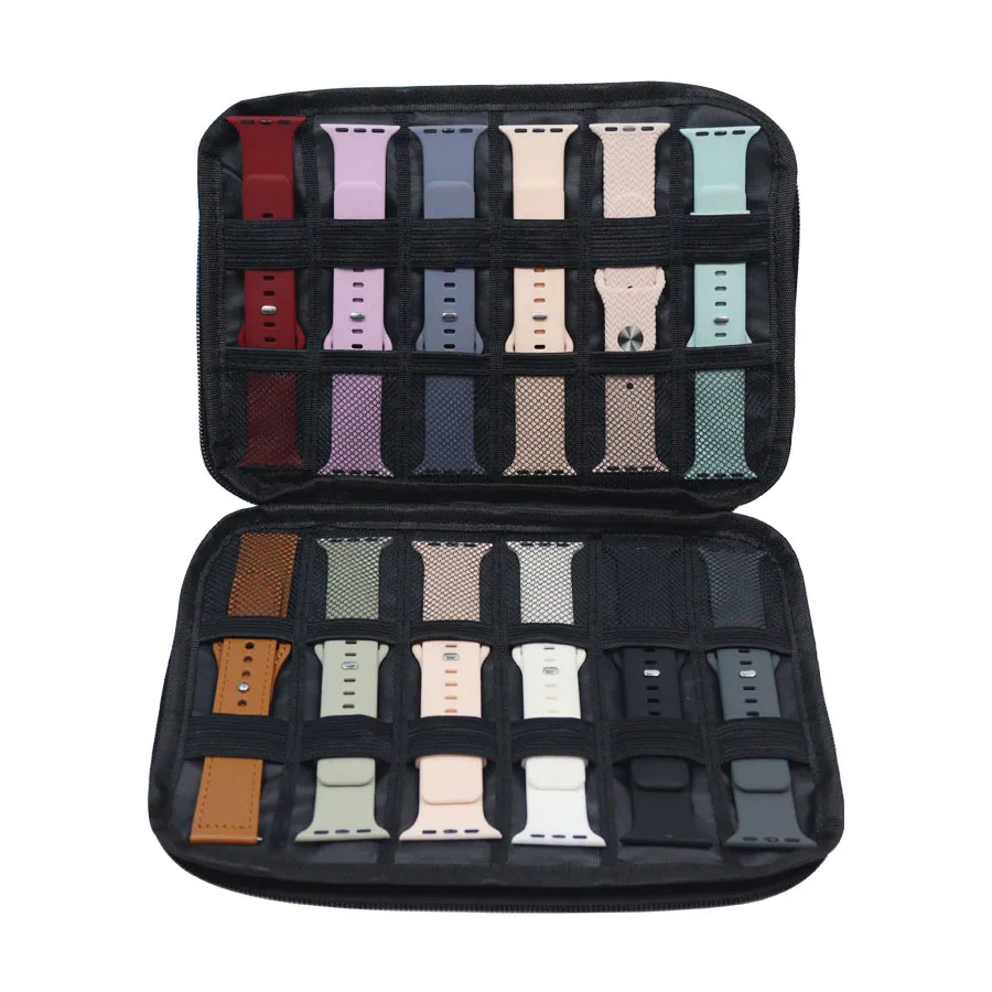 1 pcs Watch Box For Apple watch band series 10 ultra 2 9 se 8 7 Strap Storage Bag case for samsung galaxy watch 7 6 5 4 active 2 1 pcs Watch Box For Apple watch band series 10 ultra 2 9 se 8 7 Strap Storage Bag case for samsung galaxy watch 7 6 5 4 active 2
