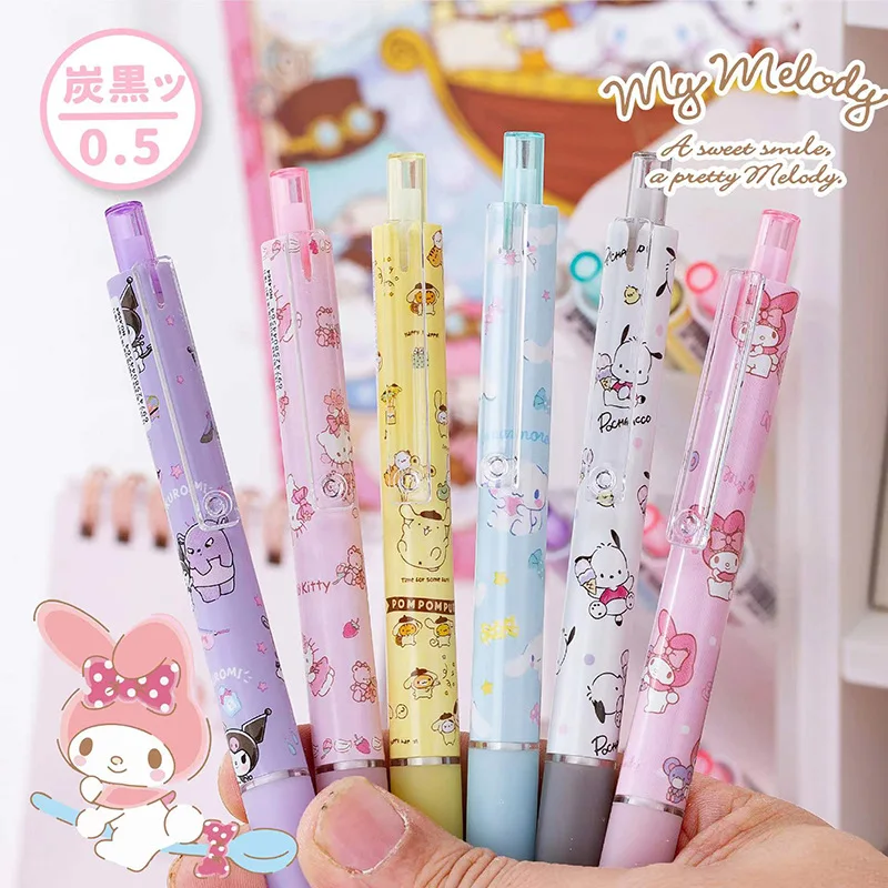 Sanrio аниме фигурка 6 шт. Kawaii нейтральный черный 0,5 мультфильм ребенок сердце высокое лицо значение авторучка школьные принадлежности Канцтовары подарок для девочки
Sanrio аниме фигурка 6 шт. Kawaii нейтральный черный 0,5 мультфильм ребенок сердце высокое лицо значение авторучка школьные принадлежности Канцтовары подарок для девочки