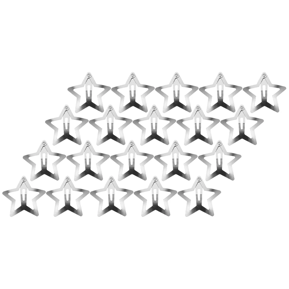 20 Pcs Star Hairpin Clips Side for Small Barrettes Pentagram Wild Accessories Metal Miss Snap
20 Pcs Star Hairpin Clips Side for Small Barrettes Pentagram Wild Accessories Metal Miss Snap