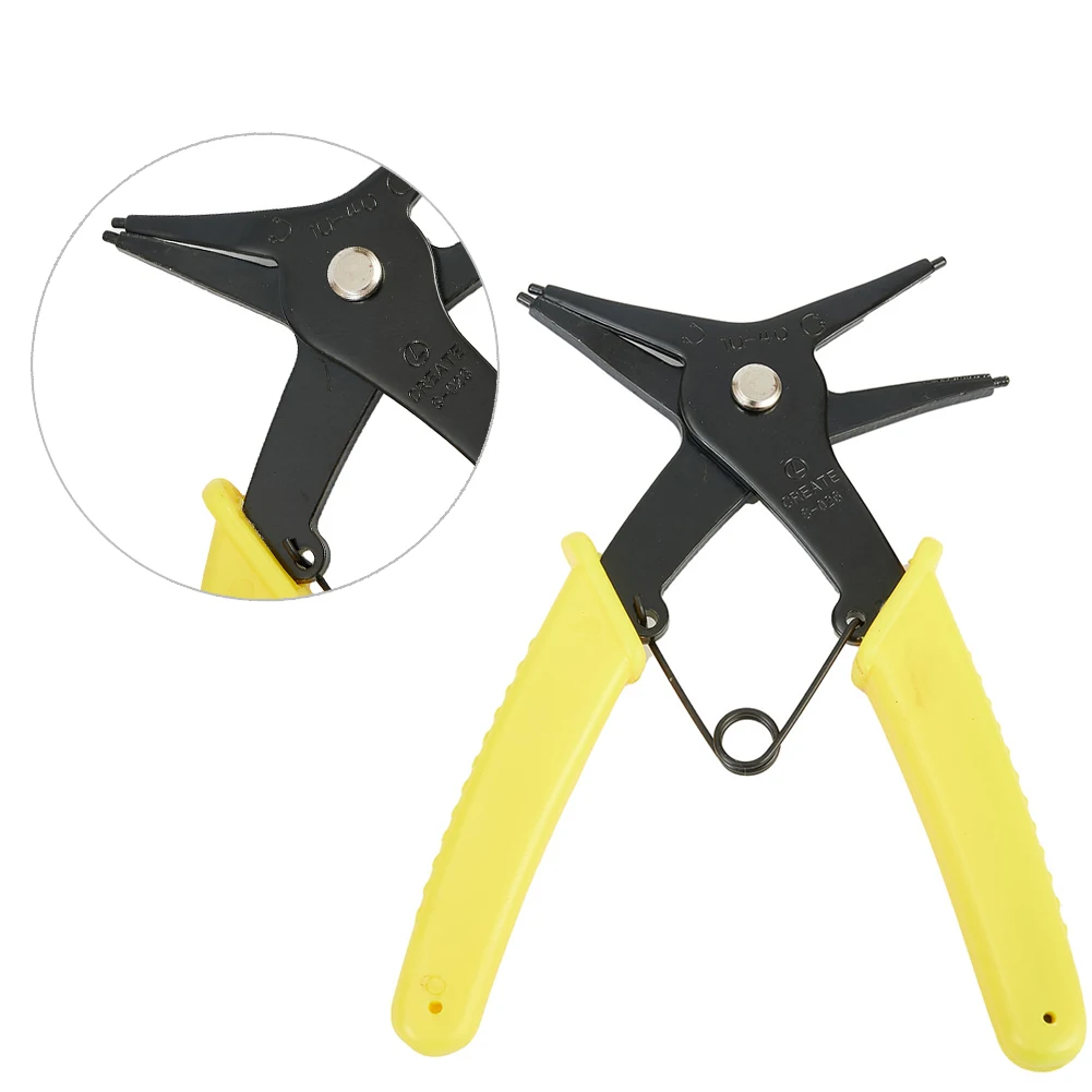 Internal And External Circlip Plier Two-In-One Ring Plier Retaining Ring Pliers 10-40mm Applicable Gripping 3-24mm Circlip Plier
Internal And External Circlip Plier Two-In-One Ring Plier Retaining Ring Pliers 10-40mm Applicable Gripping 3-24mm Circlip Plier